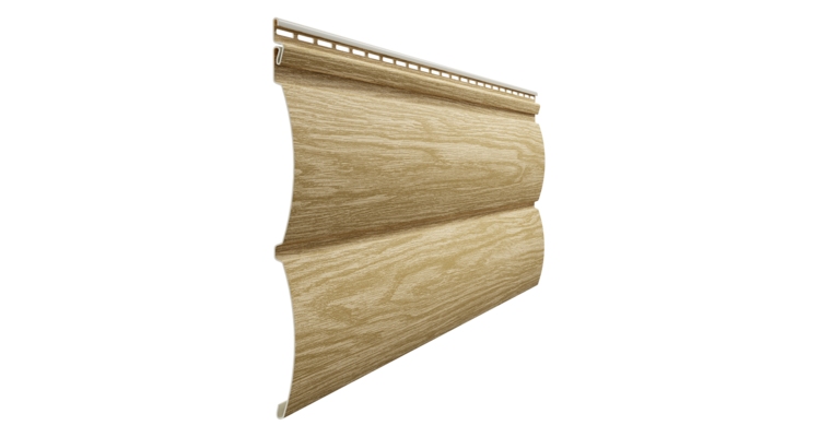 Сайдинг LUX под дерево, Блок-Хаус, зрелый каштан