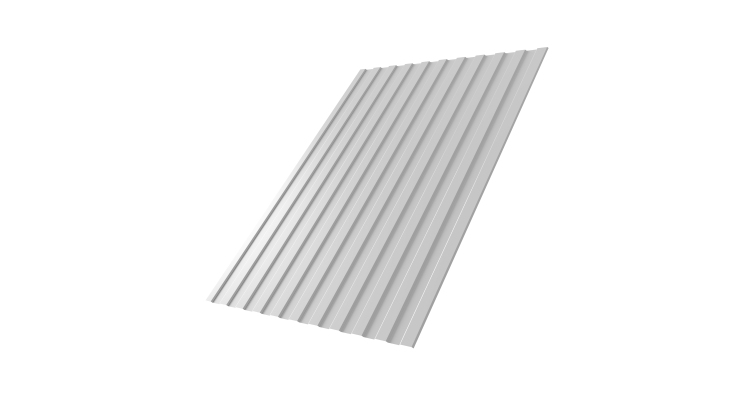 Профнастил С8А 0,5 Satin RAL 9003 сигнальный белый