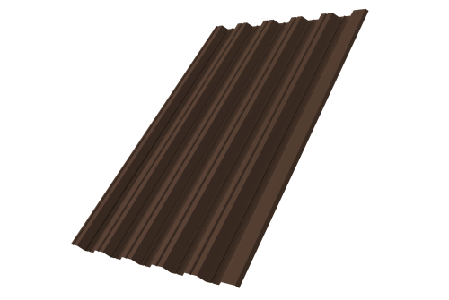 Профнастил HC35R 0.45 Drap TwinColor RAL 8017 шоколад