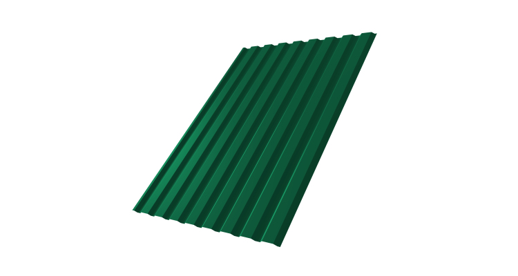 Профнастил С20А 0.4 PE RAL 6005 зеленый мох