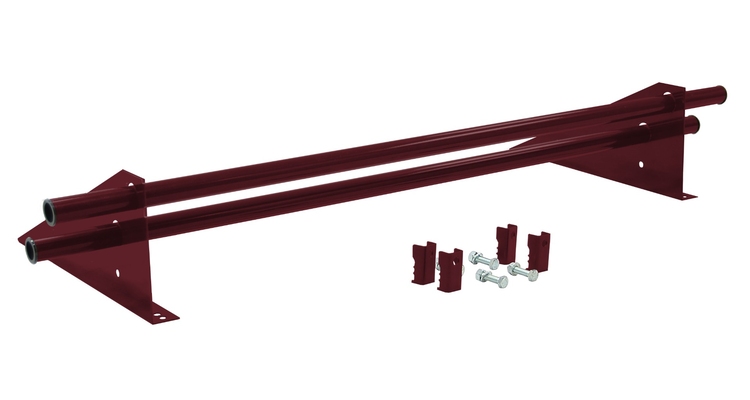 Снегозадержатель трубчатый для фальцевой кровли Optima RAL 3005 1м