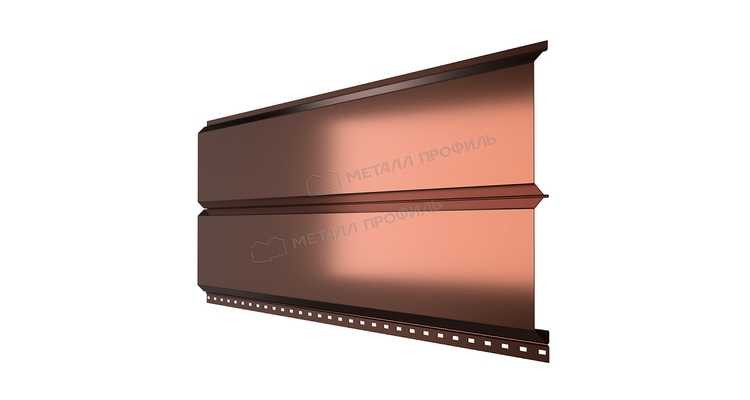 Сайдинг Металл Профиль Lбрус-XL-Н-14х335 (PURMAN-20-Argillite-0.5)