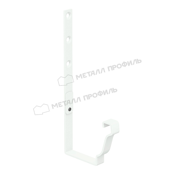 Держатель желоба Металл Профиль БЮДЖЕТ 120х86 RAL 9003