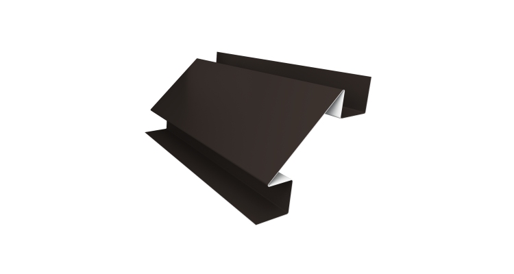 Угол внутренний сложный 75мм 0,45 Drap TR RR 32 темно-коричневый (3м)