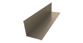 Угол внутренний 110х110 0,45 Drap TX RAL 1015 светлая слоновая кость (3м)