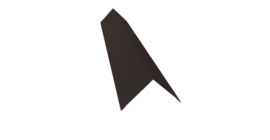 Угол внешний 110х110 0,45 Drap RR 32 темно-коричневый (3м)