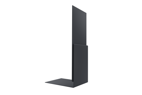 Планка приемная оконная 0,45 Drap TwinColor RAL 7024 мокрый асфальт (3м)