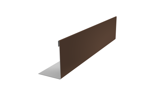 Нащельник 150 Texas 25х35 0,5 Drap TX RAL 8017 шоколад (L1,5)