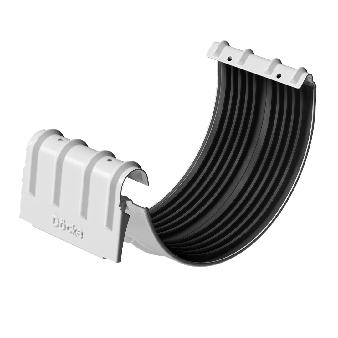 Соединитель желобов Stal Premium, пломбир