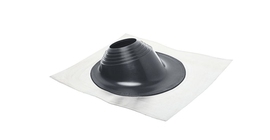 Проходной элемент MF угловой №2 (180-280мм) +185 EPDM (металлический неокрашенный фланец) темно-серый